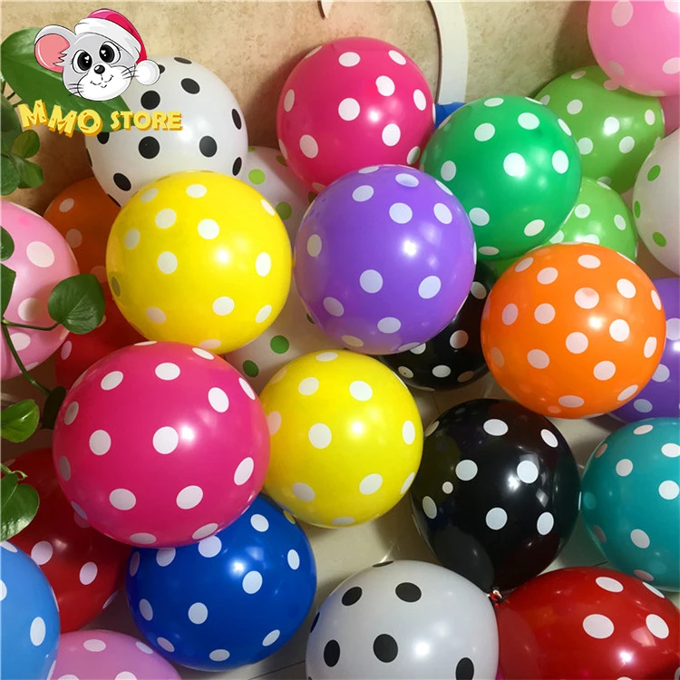 12 globos Polk Dot Candy Round Helium Balloons Birthday Party Decor Round Point Baby Shower Wedding Globos
12 globos Polk Dot Candy Round Helium Balloons Birthday Party Decor Round Point Baby Shower Wedding Globos