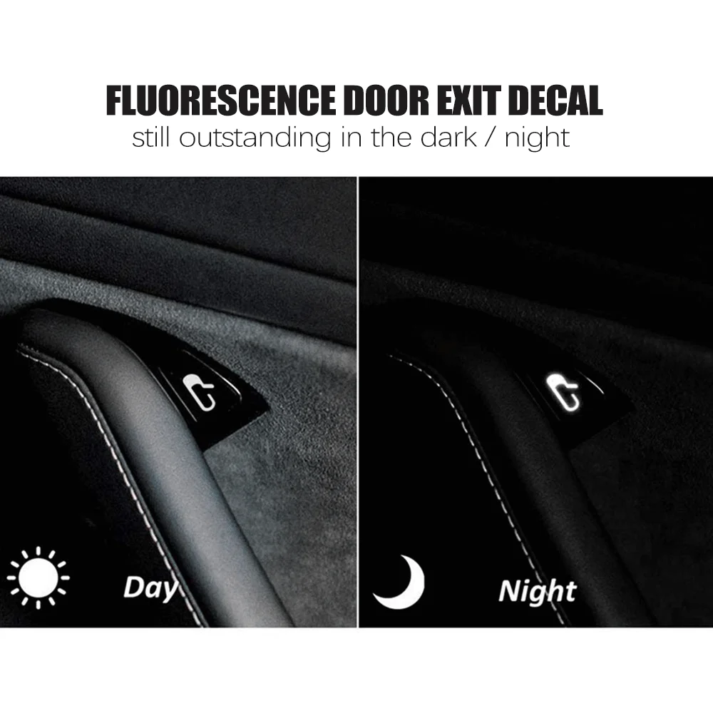 Open Button Reminder Fit For Tesla Model 3 Interior Open Button Handle Sticker 8 Pcs Car Door Open Exit Luminous Sticker
Open Button Reminder Fit For Tesla Model 3 Interior Open Button Handle Sticker 8 Pcs Car Door Open Exit Luminous Sticker
