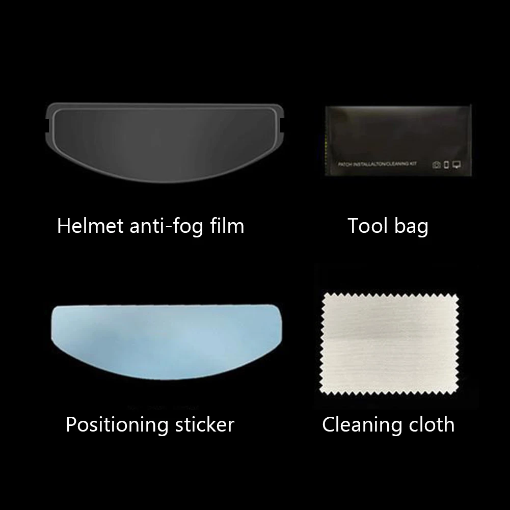 Helmet Film Accessories PC Increased Visibility Sticker Color Changing Shield Scratch-proof Anti Fog HD For Motorcycle Universal
Helmet Film Accessories PC Increased Visibility Sticker Color Changing Shield Scratch-proof Anti Fog HD For Motorcycle Universal
