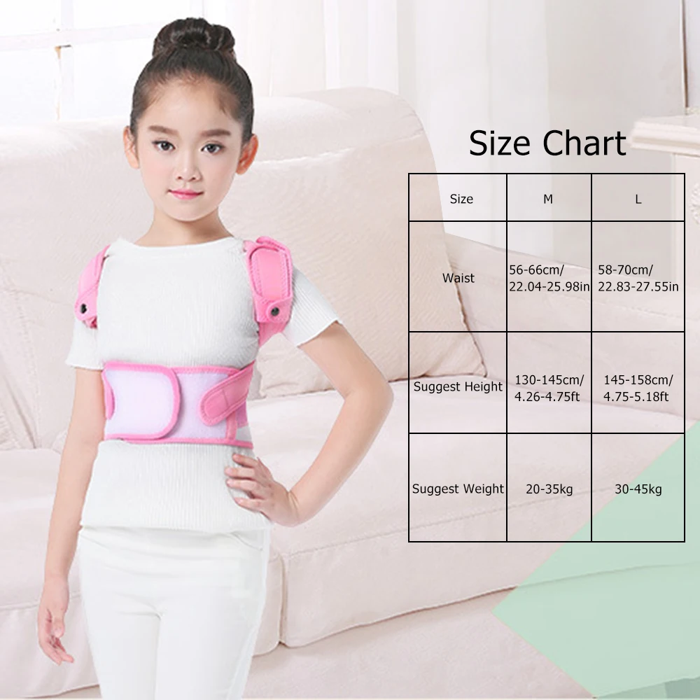 Children Adjustable Posture Corrector Shoulder Back Clavicle Chest Spine Waist Breathable Support Brace Straps for Boys Girls
Children Adjustable Posture Corrector Shoulder Back Clavicle Chest Spine Waist Breathable Support Brace Straps for Boys Girls