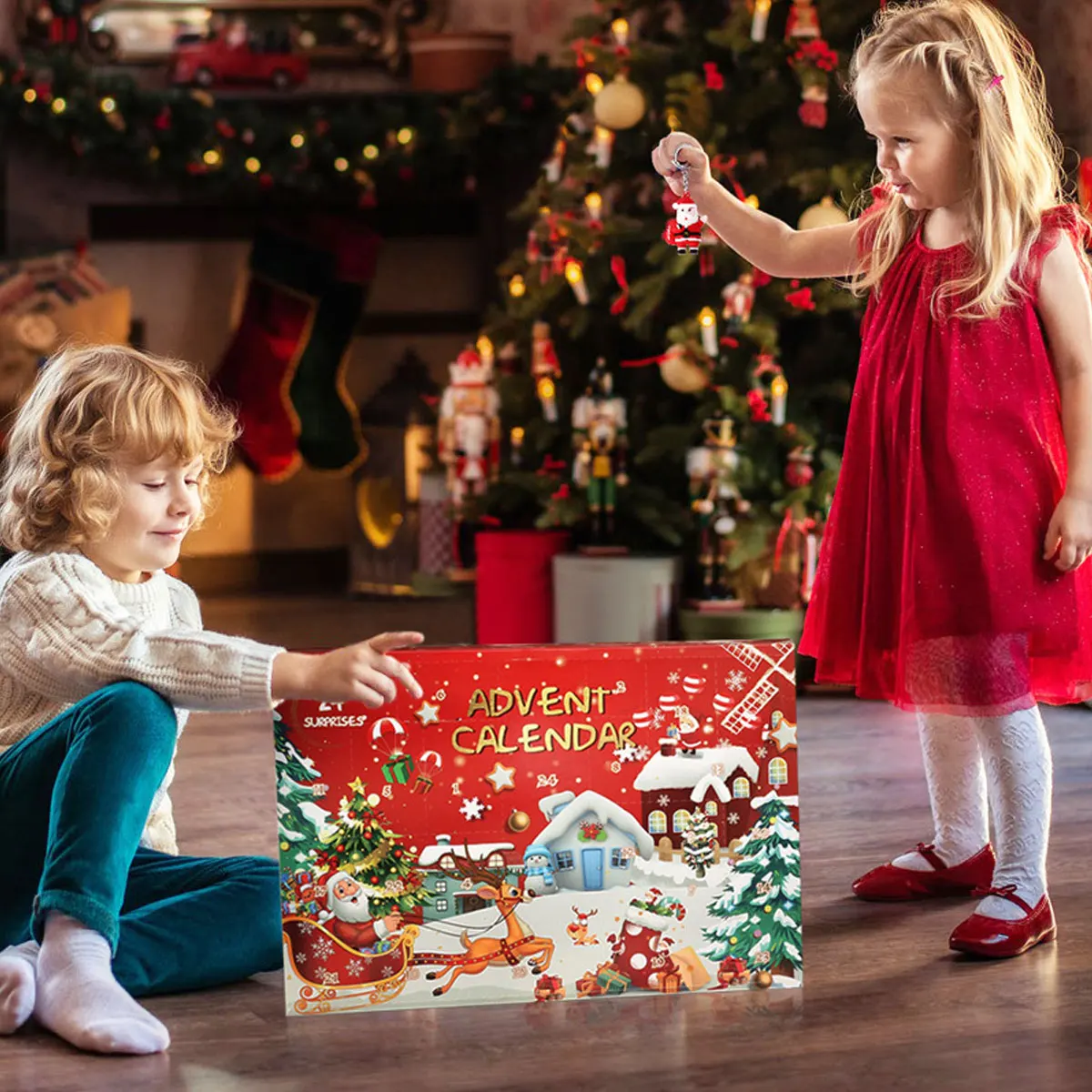 Christmas Advent Calendar Toy 24Days Countdown Calendar with Rock Collections Xmas Count Down Surprise Calendar Toy Gift For kid
Christmas Advent Calendar Toy 24Days Countdown Calendar with Rock Collections Xmas Count Down Surprise Calendar Toy Gift For kid