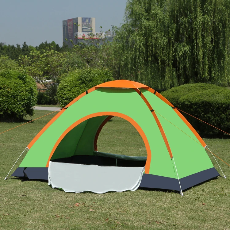 

Палатка Автоматическая для 3-4 человек, походная палатка с защитой от дождя, двойная, для пляжа