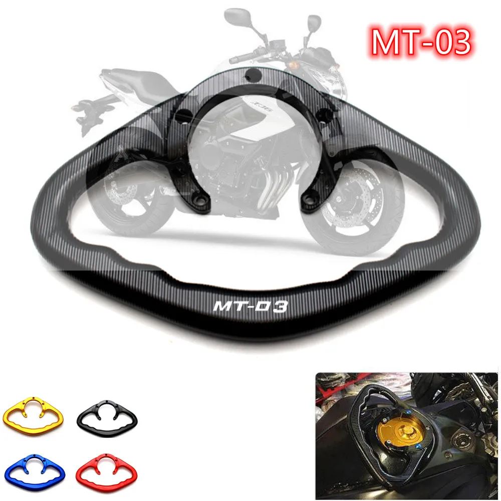 For YAMAHA MT-03 MT03 MT 03 2015 2016 2017 2018 15 16 17 18 CNC Motorcycle Passenger Handle Gas Fuel Tank Armrest Handgrips
For YAMAHA MT-03 MT03 MT 03 2015 2016 2017 2018 15 16 17 18 CNC Motorcycle Passenger Handle Gas Fuel Tank Armrest Handgrips