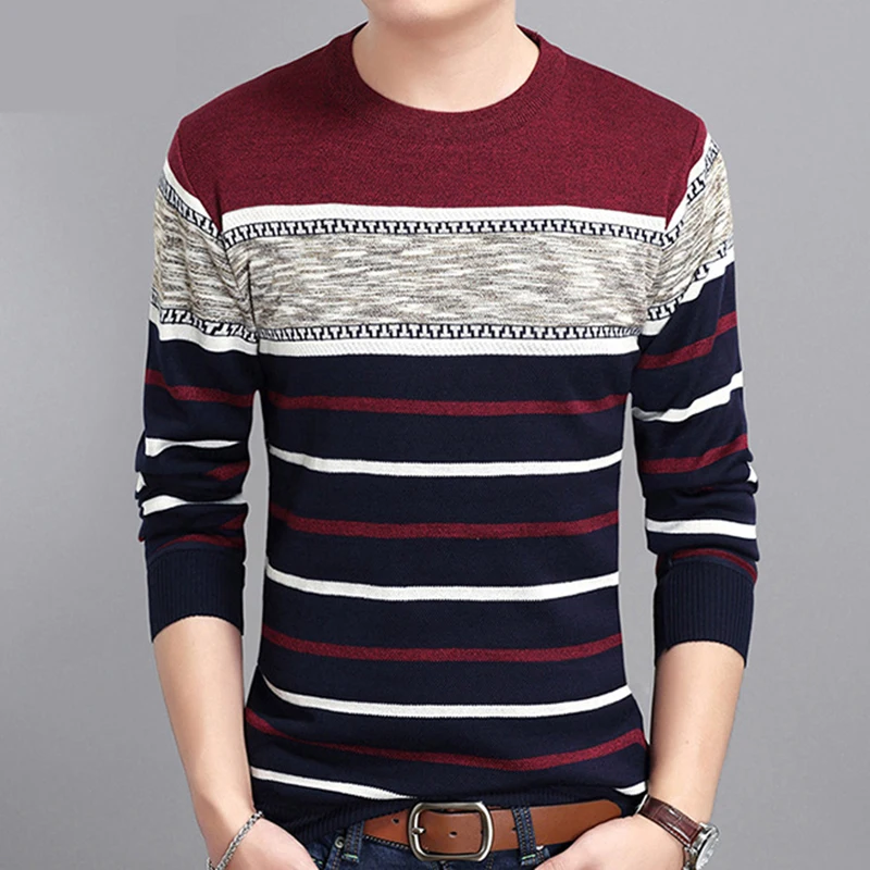 Men's sweater autumn new round neck pullover men's brand clothing knitted shirt Slimfit fashion Polo sweater MZM050 
Men's sweater autumn new round neck pullover men's brand clothing knitted shirt Slimfit fashion Polo sweater MZM050