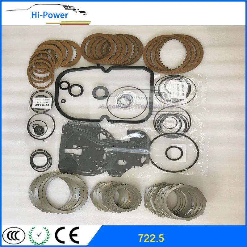 722.5 Transmission Master Rebuild Kit For Benz S320 SL320 300 300SL 350 3.0L Car Accessories Washer Gasket Gearbox Repair Kit
722.5 Transmission Master Rebuild Kit For Benz S320 SL320 300 300SL 350 3.0L Car Accessories Washer Gasket Gearbox Repair Kit