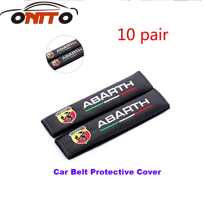 Wholesale 10sets=20pcs Carbon Fiber Seat Belts ABARTH Logo Seat Safety Belt Cover Shoulder Pad Sleeve Car Styling
Wholesale 10sets=20pcs Carbon Fiber Seat Belts ABARTH Logo Seat Safety Belt Cover Shoulder Pad Sleeve Car Styling