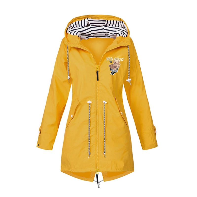 Autumn And Winter New Cheap Women's Fashion Jacket Waterproof Jacket Outdoor Mountaineering Hoodie Windbreaker Long Raincoat
Autumn And Winter New Cheap Women's Fashion Jacket Waterproof Jacket Outdoor Mountaineering Hoodie Windbreaker Long Raincoat