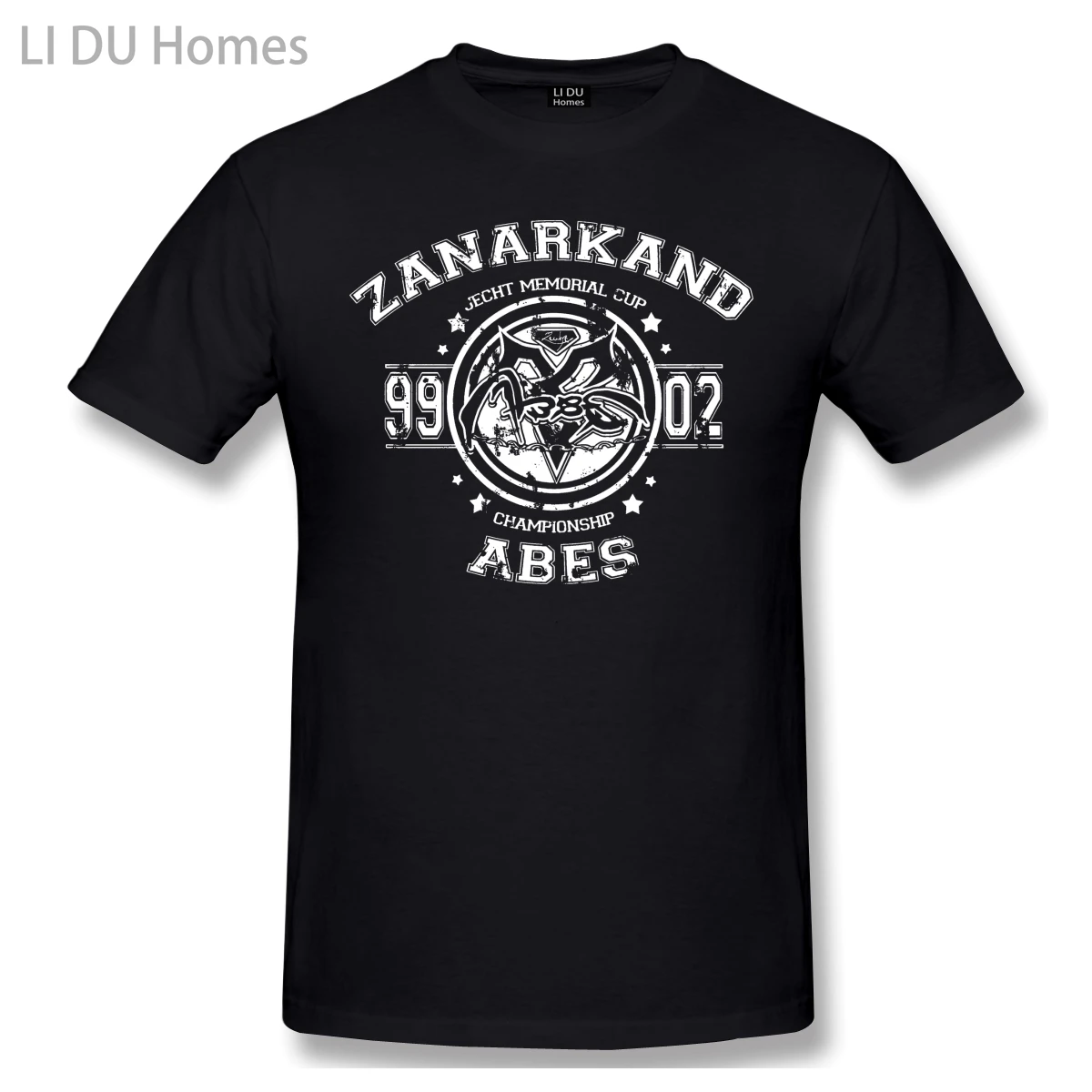 

LIDU Zanarkand Abes Vintage T-Shirt Funny Tees O Neck 100% Cotton Final Fantasy Clothes Humor T Shirt