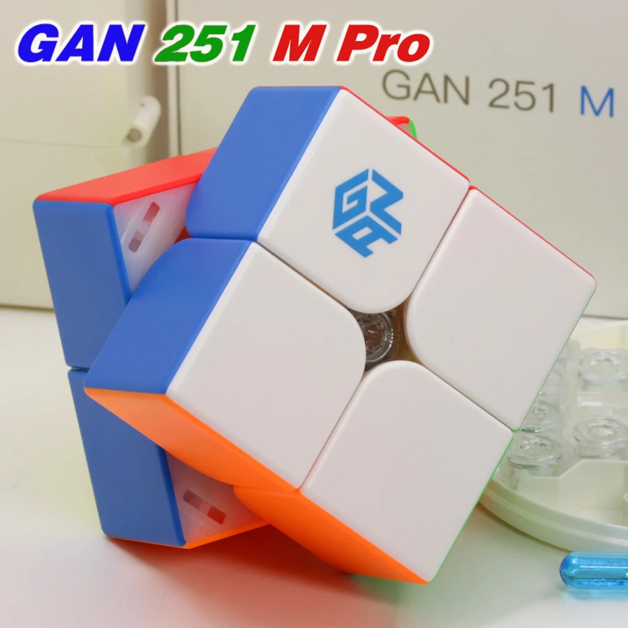 Magic Cube GAN251 GAN 251 M Pro GAN 251M Leap Puzzles Magnetic GANCUBES 2x2x2 Stickerless 2x2 Professonal Educational Toys Game
Magic Cube GAN251 GAN 251 M Pro GAN 251M Leap Puzzles Magnetic GANCUBES 2x2x2 Stickerless 2x2 Professonal Educational Toys Game