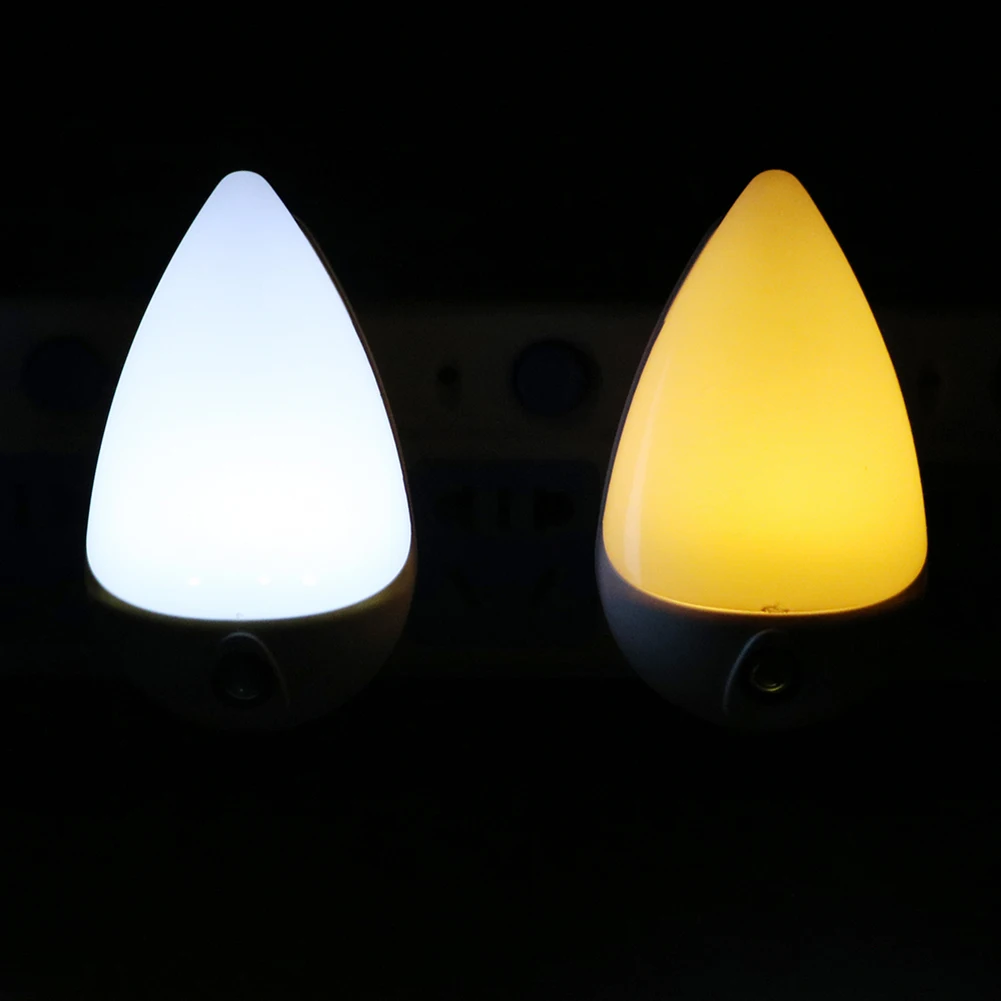 LED Night Light Bedroom Smart Light Sensor Wall Socket Water Drops Shape Lamp Eye Protection Learning College Dormitory
LED Night Light Bedroom Smart Light Sensor Wall Socket Water Drops Shape Lamp Eye Protection Learning College Dormitory