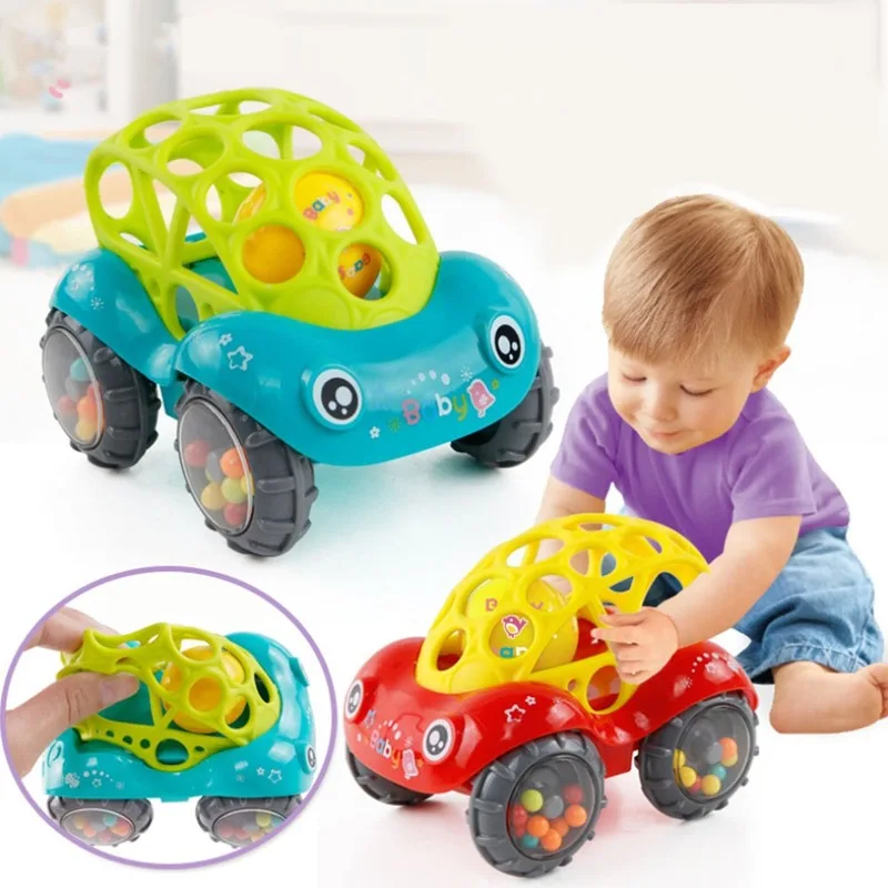 Moonbiffy Rattle Roll Car Ball Play Toy Kids Game Gifts Shaking Bell Shaking Bell Interactive Toys Baby Hand Catch Soft Rubber
Moonbiffy Rattle Roll Car Ball Play Toy Kids Game Gifts Shaking Bell Shaking Bell Interactive Toys Baby Hand Catch Soft Rubber