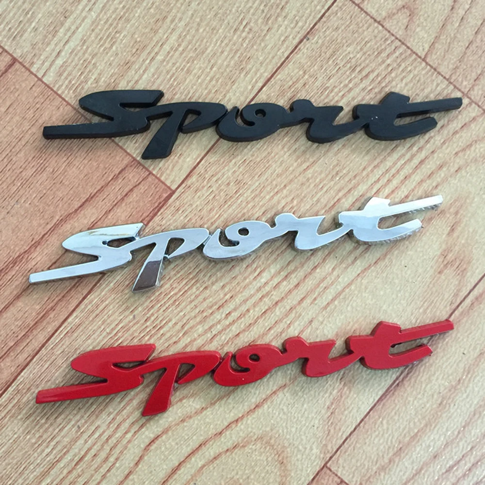 Car SUV 3D Sport Logo Chrome Emblem Badge Sticker Scratches Cover Decal Red Silver Black Universal Waterproof Decor Accessory
Car SUV 3D Sport Logo Chrome Emblem Badge Sticker Scratches Cover Decal Red Silver Black Universal Waterproof Decor Accessory
