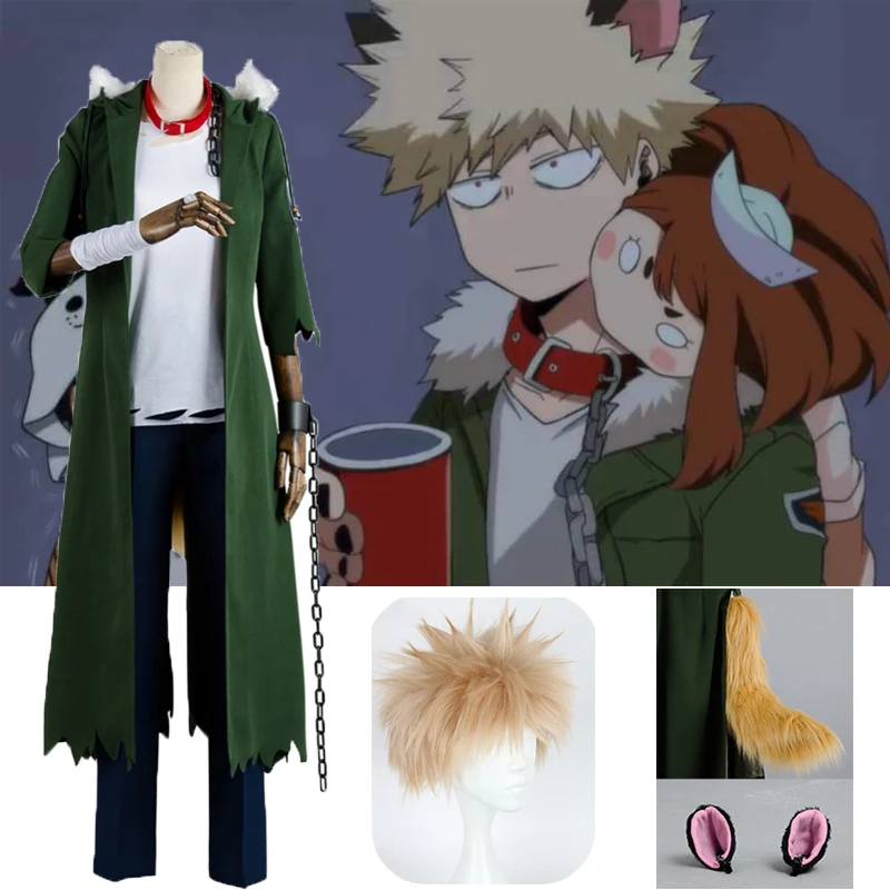 Anime Boku no Hero Academia My Hero Academia Katsuki Bakugou Cosplay Costume Halloween Full Sets with wig Carnival dress suit
Anime Boku no Hero Academia My Hero Academia Katsuki Bakugou Cosplay Costume Halloween Full Sets with wig Carnival dress suit