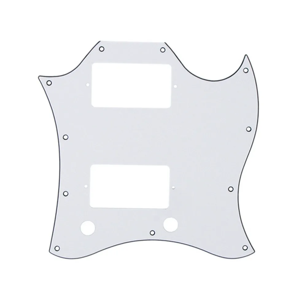 SG Special Scratch Plate Pickguard To For EPI SG Style Electric Guitars Punched PVC Guitar Upgrade Protection Guitar Board
SG Special Scratch Plate Pickguard To For EPI SG Style Electric Guitars Punched PVC Guitar Upgrade Protection Guitar Board
