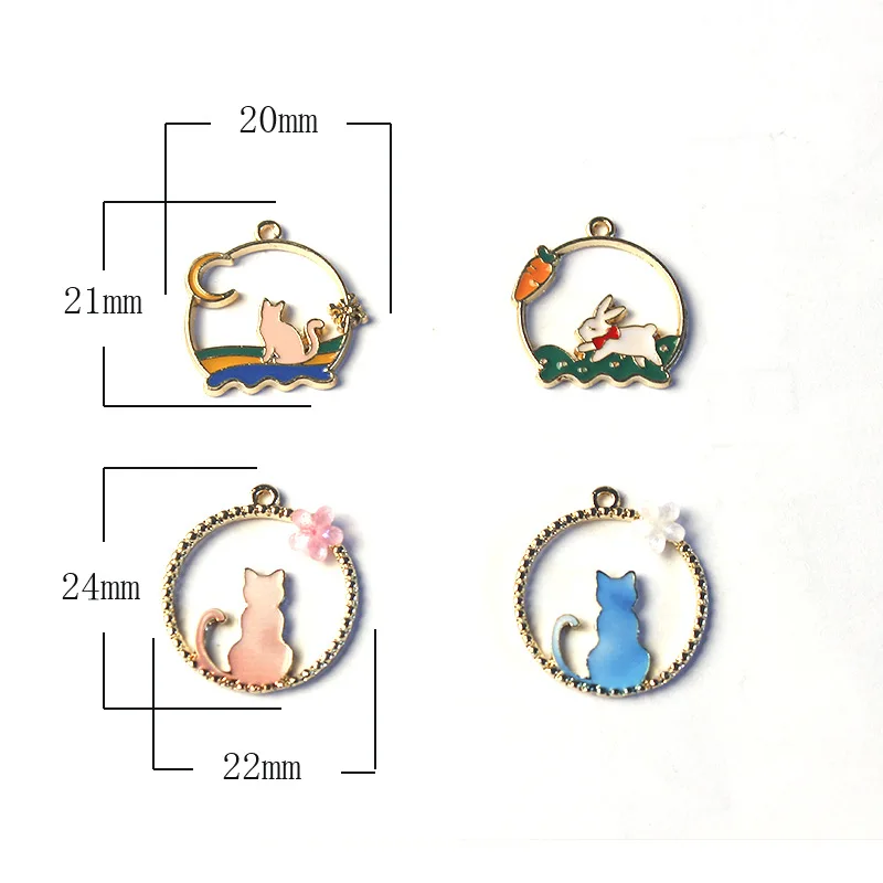5pcs DIY hand creative gift garland radish Earrings accessories rabbit alloy necklace pendant Christmas gifts
5pcs DIY hand creative gift garland radish Earrings accessories rabbit alloy necklace pendant Christmas gifts