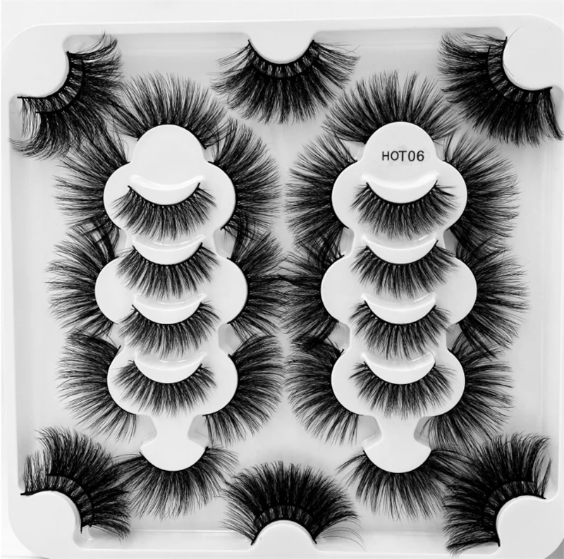 18 Pairs Faux Mink Lashes Natural Long False Eyelashes Dramatic Volume Wispy Fake Eyelashes Extension Makeup
18 Pairs Faux Mink Lashes Natural Long False Eyelashes Dramatic Volume Wispy Fake Eyelashes Extension Makeup