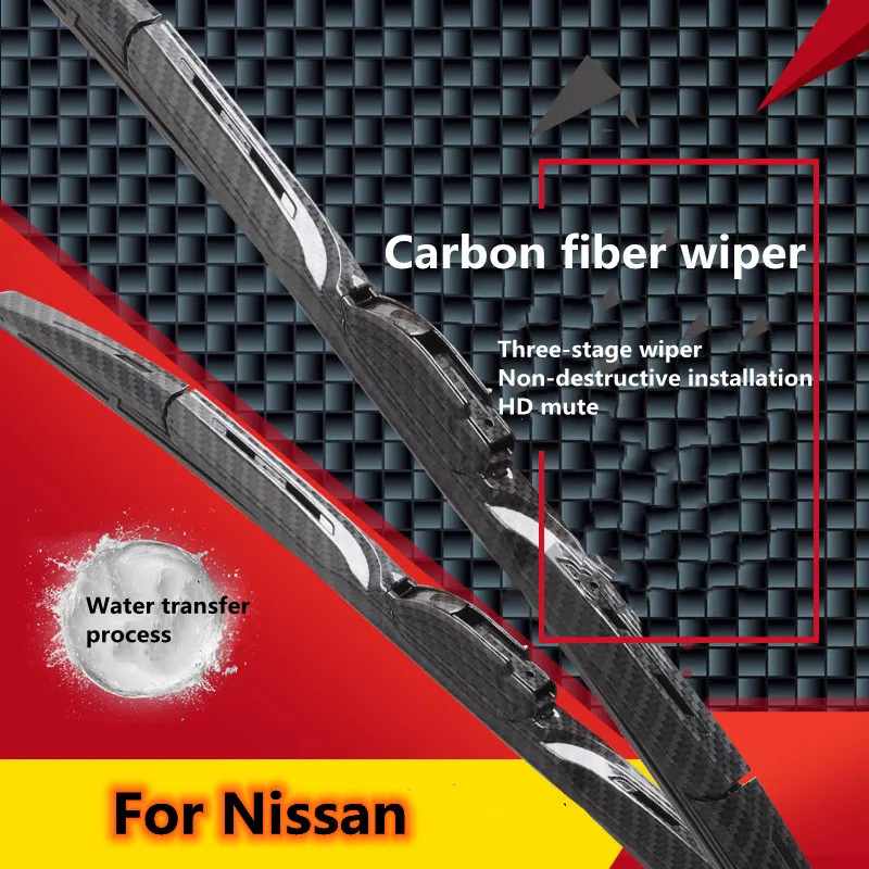 For Nissan Murano quest Terra Navara GTR 350Z 370Z Upgrade and modification carbon fiber wiper exterior accessories
For Nissan Murano quest Terra Navara GTR 350Z 370Z Upgrade and modification carbon fiber wiper exterior accessories