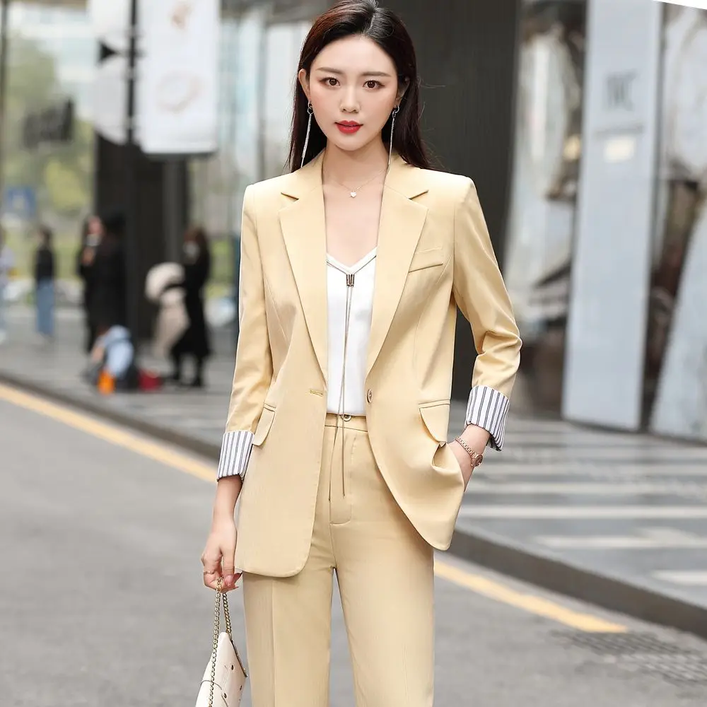 women pants suits plus size work suits for women professional clothes for women jacket and pants set women suit
women pants suits plus size work suits for women professional clothes for women jacket and pants set women suit