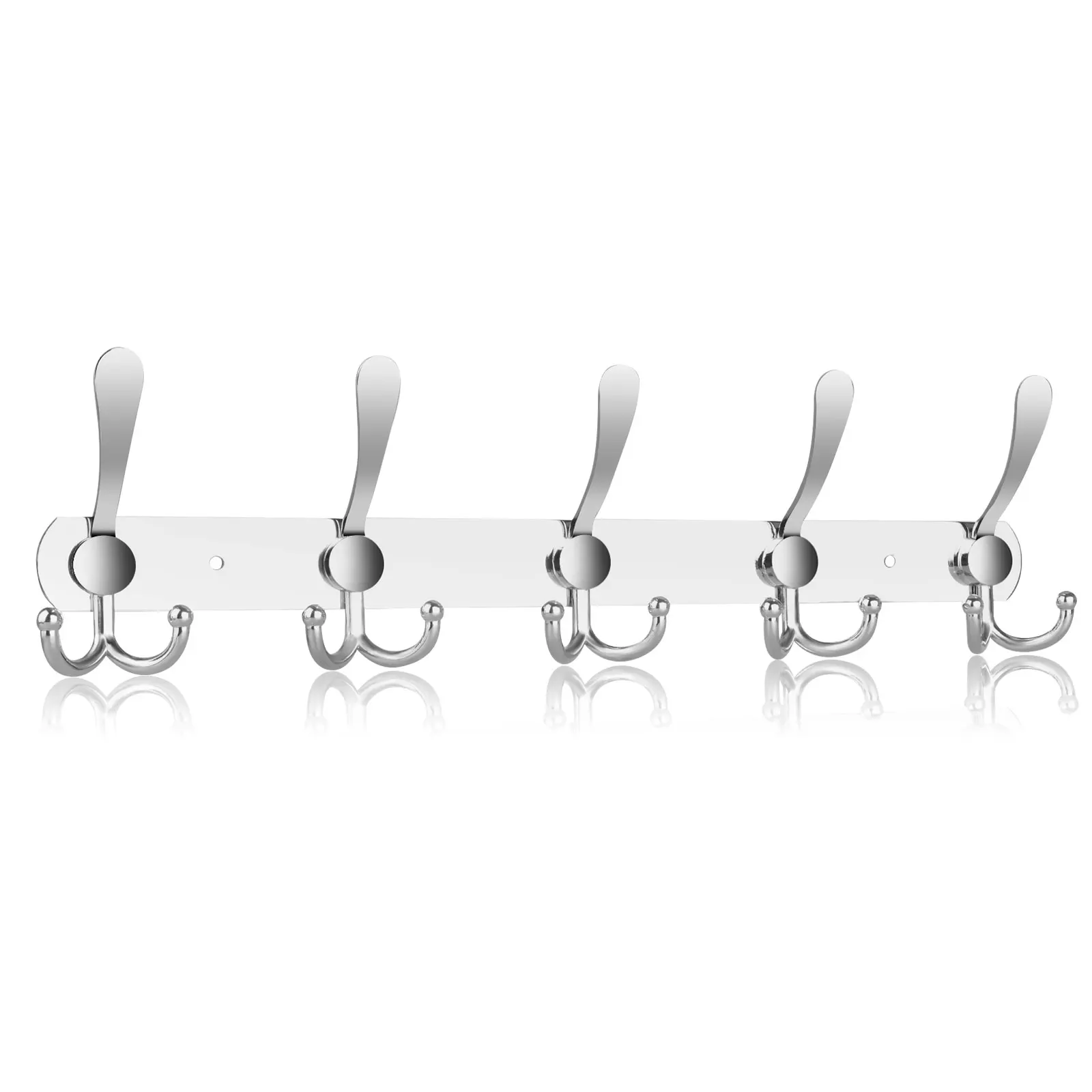 Wall Mounted Coat Hooks 15 Hooks Stainless Steel Coat Hangers Rack Robe Hat Clothes Hook Wall Coat For Bedroom/Bathroom/Kitchen
Wall Mounted Coat Hooks 15 Hooks Stainless Steel Coat Hangers Rack Robe Hat Clothes Hook Wall Coat For Bedroom/Bathroom/Kitchen