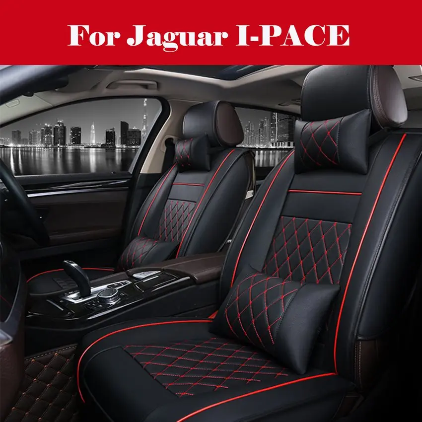 Luxury PU Leather Auto Car Seat Covers 5 Seats car seat cover accessories covers for vehicle seat For Jaguar I-PACE 
Luxury PU Leather Auto Car Seat Covers 5 Seats car seat cover accessories covers for vehicle seat For Jaguar I-PACE