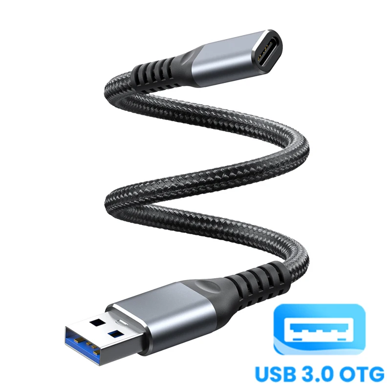 Новинка 2021 адаптер USB C к OTG Переходник Type папа 3 0 2 мама для Macbook Pro Samsung S20 | Мобильные