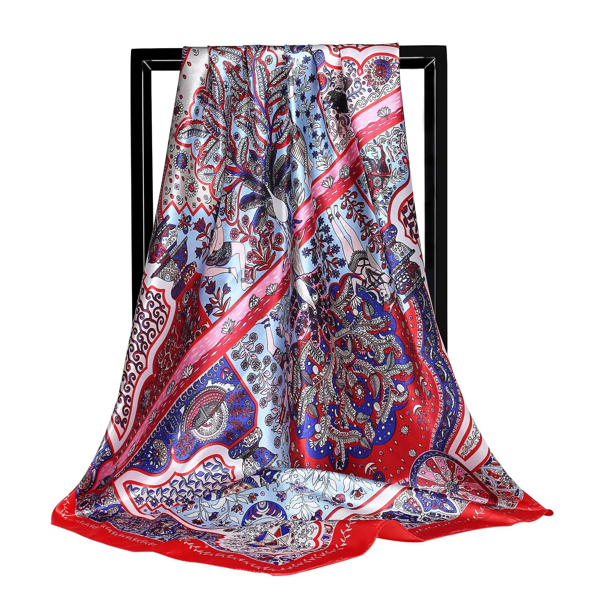 Classic 2020 new Fashion Europe and America Muslim headscarf girl, silk print silk towel 90cm square towel
Classic 2020 new Fashion Europe and America Muslim headscarf girl, silk print silk towel 90cm square towel