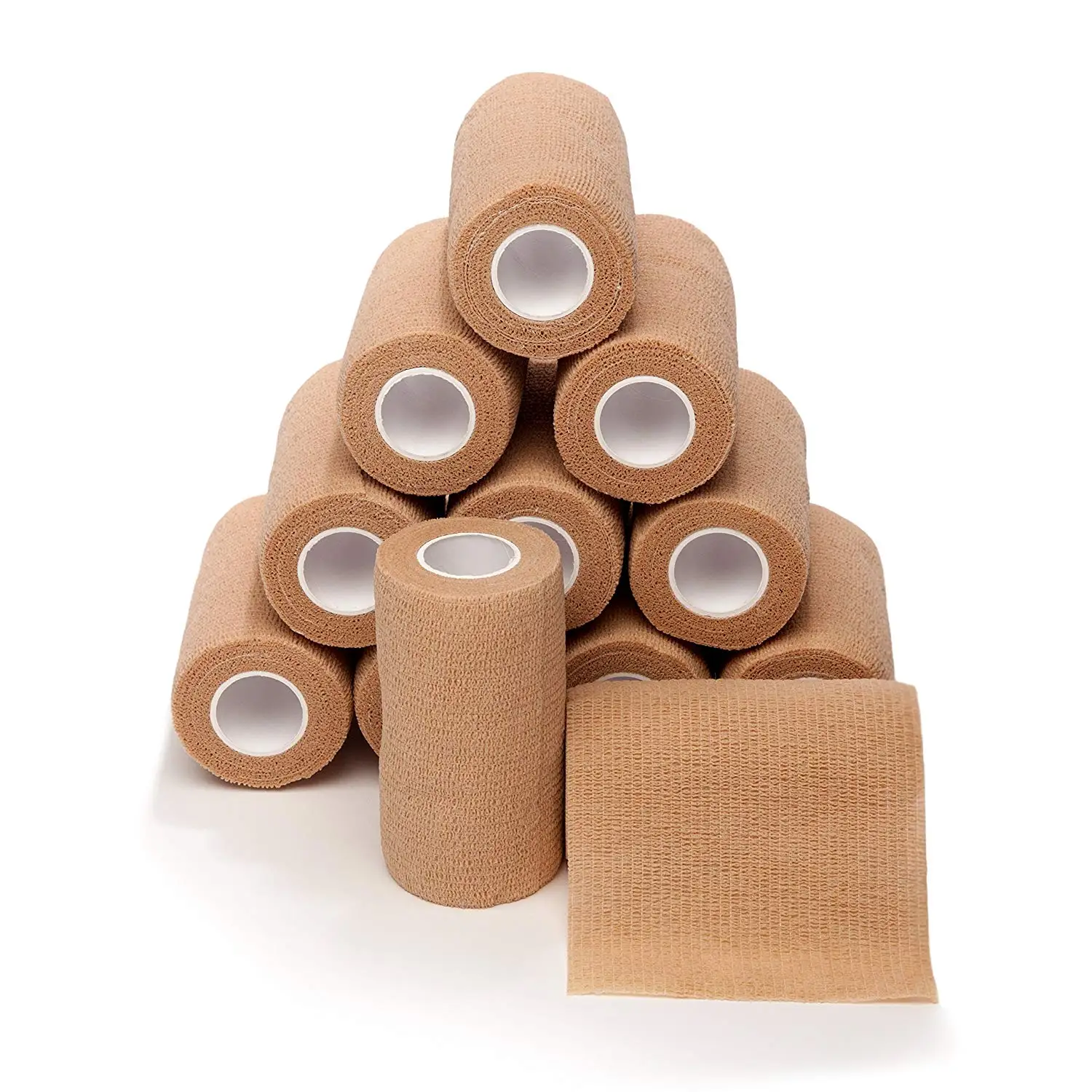 12pcs/lot Sports Athletic Tape Self-adhesive Bandage Premium-Grade Medical Stretch Wrap Pet Elastic Cohesive Bandage Elastoplast
12pcs/lot Sports Athletic Tape Self-adhesive Bandage Premium-Grade Medical Stretch Wrap Pet Elastic Cohesive Bandage Elastoplast