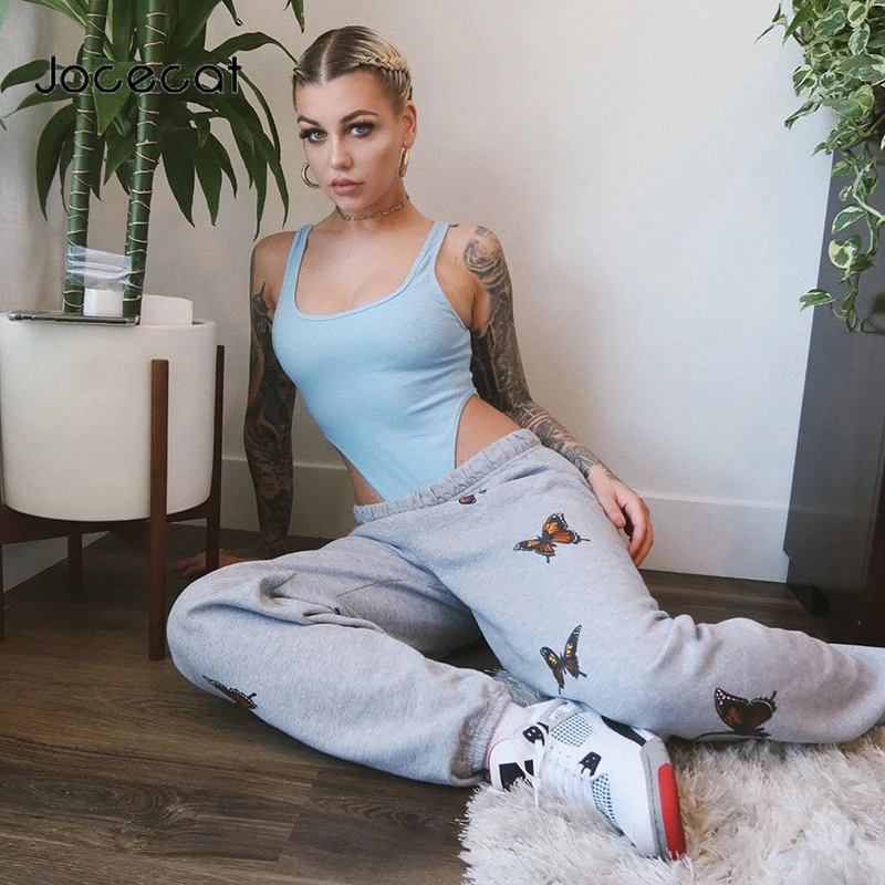 Брюки-султанки Jocecat женские с завышенной талией, повседневные тренировочные штаны с принтом бабочки, уличная одежда
Брюки-султанки Jocecat женские с завышенной талией, повседневные тренировочные штаны с принтом бабочки, уличная одежда