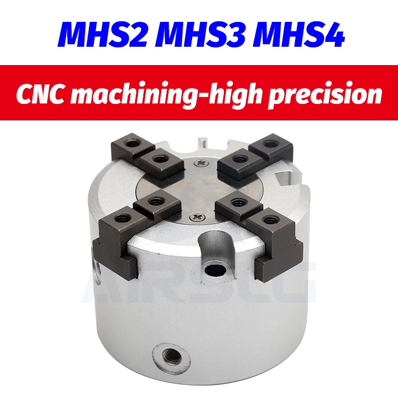 MHS2/MHS3/MHS4 Series 2/3/4 Finger Pneumatic Gripper SMC Replacement Double Action Rotating Cylinder 16D/20D/25D/32D/40D/50D
MHS2/MHS3/MHS4 Series 2/3/4 Finger Pneumatic Gripper SMC Replacement Double Action Rotating Cylinder 16D/20D/25D/32D/40D/50D