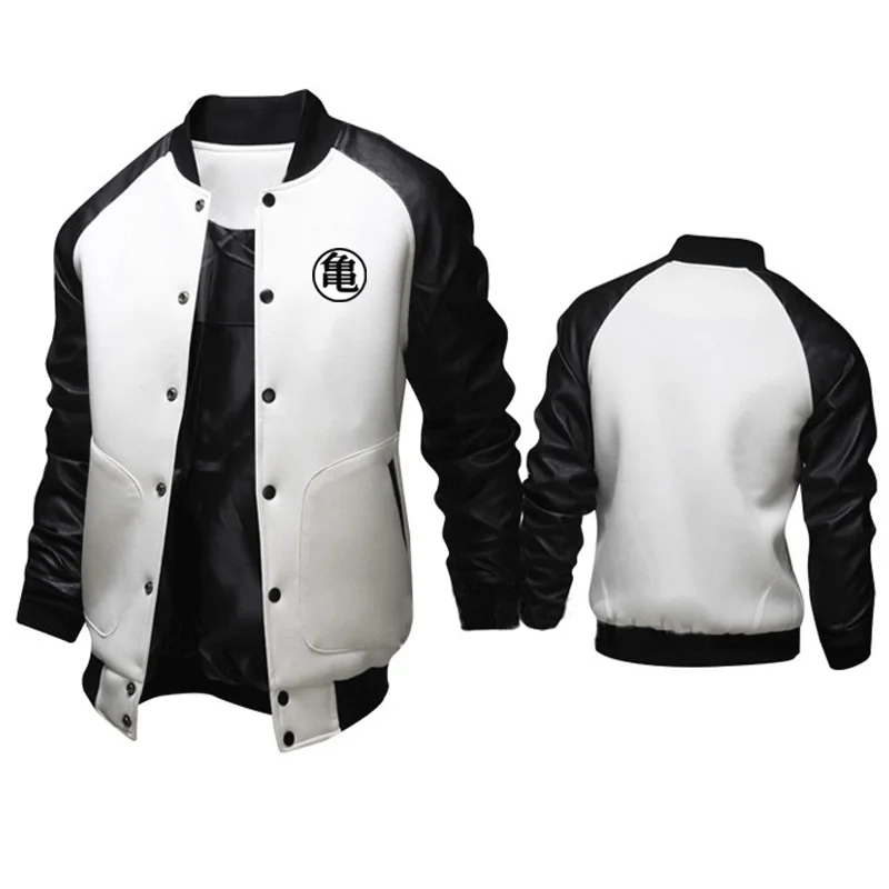 Men Baseball Jacket Autumn Cool Outwear Jacket Patchwork Stand Collar Casual Slim Fit Jackets and Coats for Men
Men Baseball Jacket Autumn Cool Outwear Jacket Patchwork Stand Collar Casual Slim Fit Jackets and Coats for Men