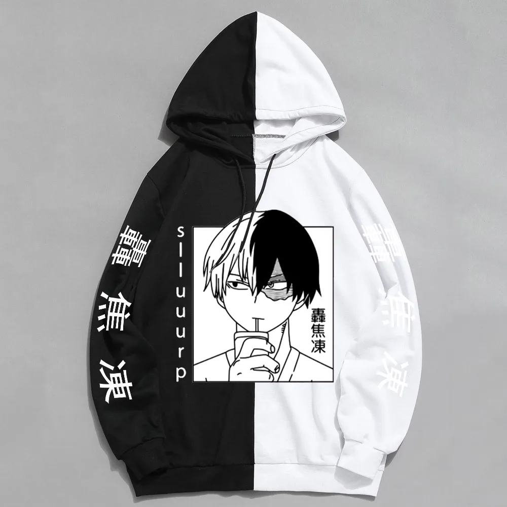 My Hero Academia Shoto Todoroki Hoodies Harajuku Pullover Anime Sweatshirt Men Fashion Fall Winter Pullover Hoodie Patchwork
My Hero Academia Shoto Todoroki Hoodies Harajuku Pullover Anime Sweatshirt Men Fashion Fall Winter Pullover Hoodie Patchwork