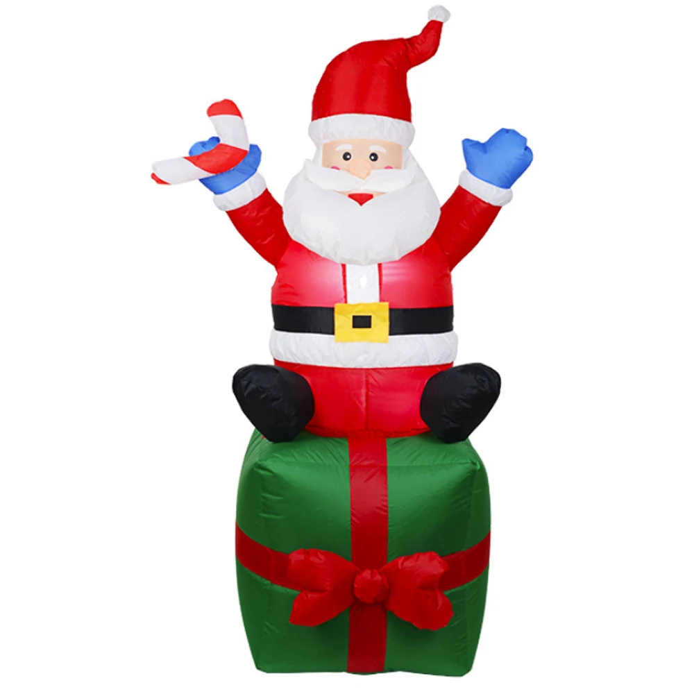 Gift Package Airblown Santa Claus Inflatable Statue Inflatables Santa Claus Christmas Drop Ornaments Hotel New Year Cute Giant
Gift Package Airblown Santa Claus Inflatable Statue Inflatables Santa Claus Christmas Drop Ornaments Hotel New Year Cute Giant