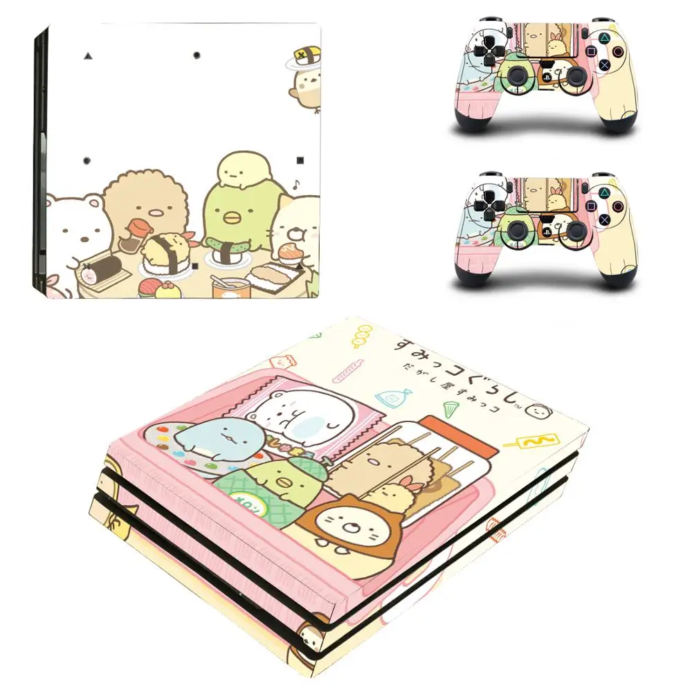 Наклейки Sumikko Gurashi PS4 Pro наклейки s Play station 4 для PlayStation чехлы консолей и контроллеров