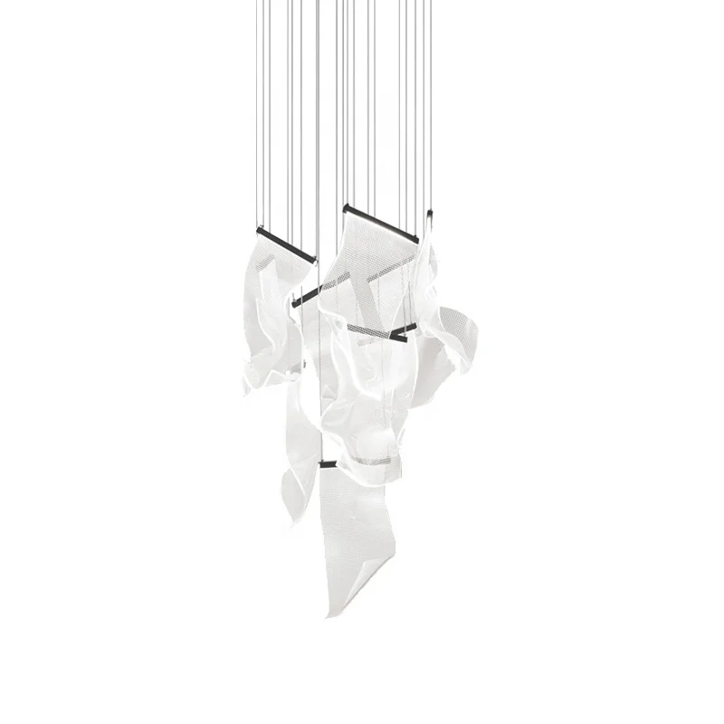 New Acrylic Light Guide Plate Modern LED Pendant Lights Lighting Chandelier For Living Room 10048 5L
New Acrylic Light Guide Plate Modern LED Pendant Lights Lighting Chandelier For Living Room 10048 5L