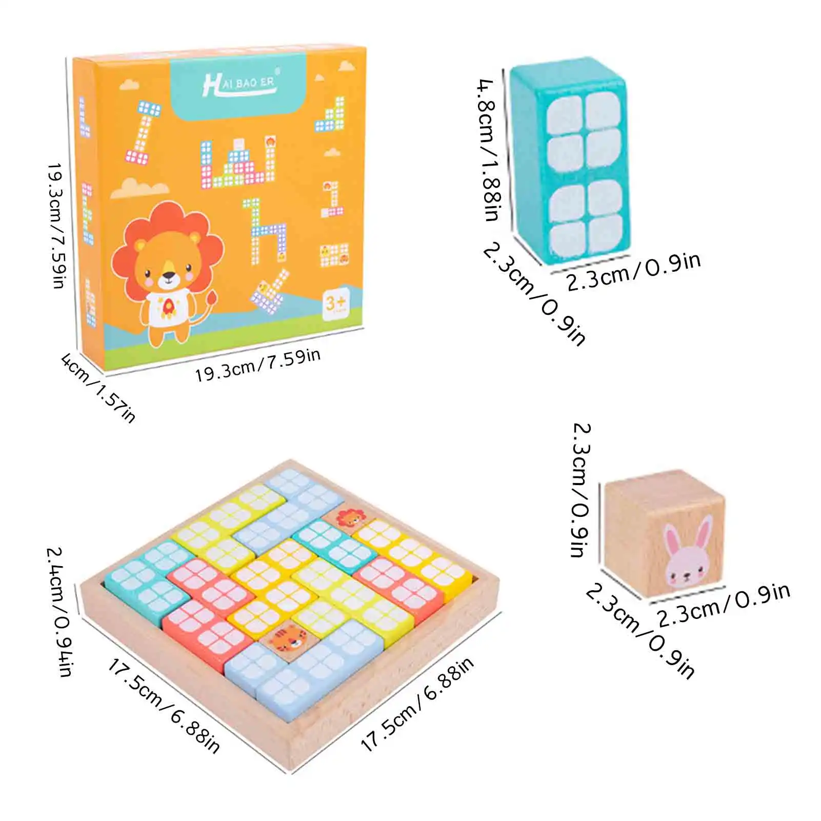 Colorful 3D Puzzle Wooden Tangram Math Toys Game Children Pre-school Magination Animal Intellectual Educational Toy For Kids
Colorful 3D Puzzle Wooden Tangram Math Toys Game Children Pre-school Magination Animal Intellectual Educational Toy For Kids