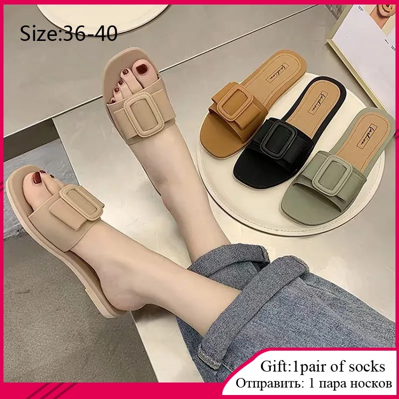 2021 Flat Sandals Women's Shoes Open Toe Non-slip Soft Sole Sandals Women Casual Roman Sandals Women Thick-soled Beach Shoes
2021 Flat Sandals Women's Shoes Open Toe Non-slip Soft Sole Sandals Women Casual Roman Sandals Women Thick-soled Beach Shoes
