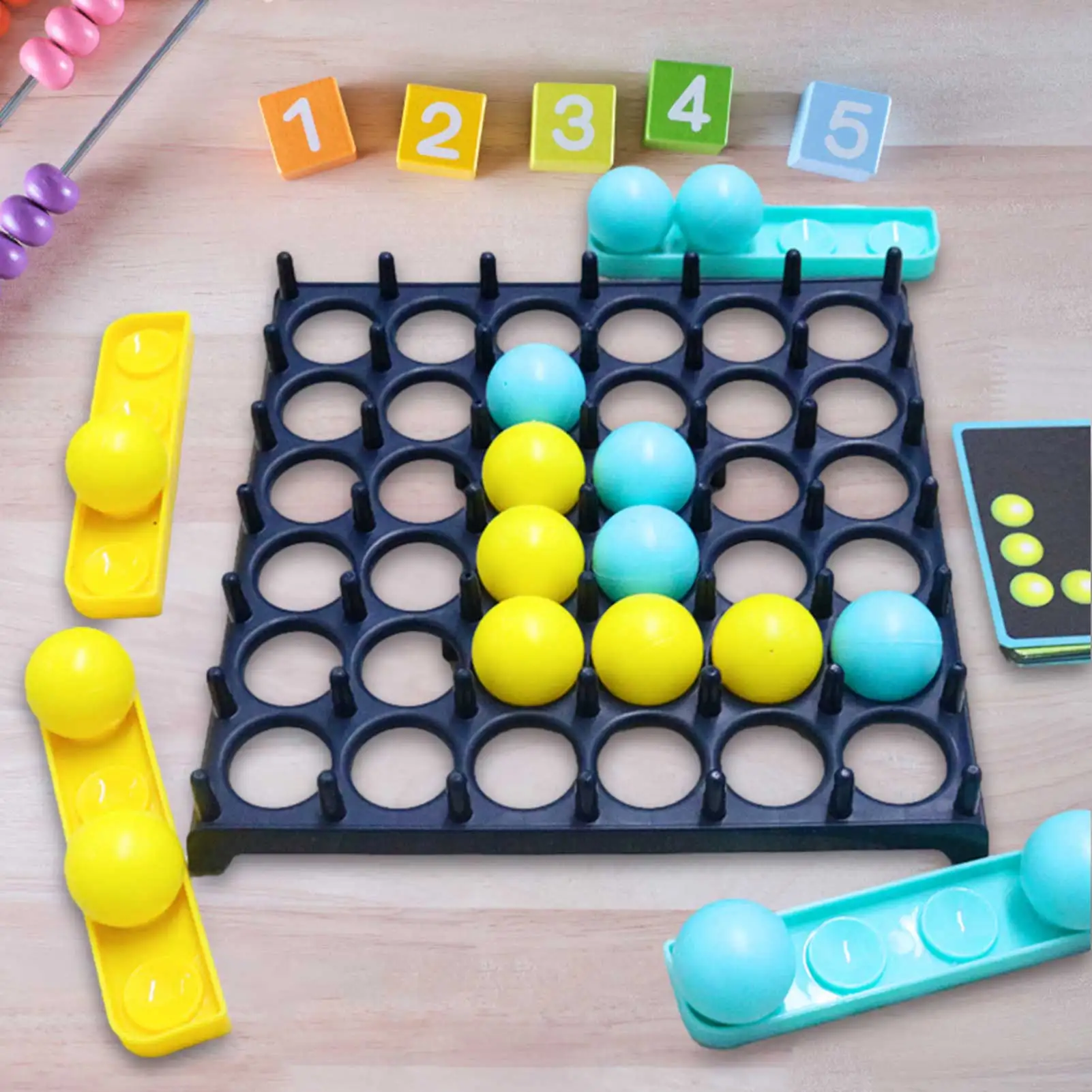 Ping Pong Jumping Balls Game Toy Fun Bouncing Off Game Activate Ball Family Party Parent-Child Interactive Desktop Bouncing Toys
Ping Pong Jumping Balls Game Toy Fun Bouncing Off Game Activate Ball Family Party Parent-Child Interactive Desktop Bouncing Toys