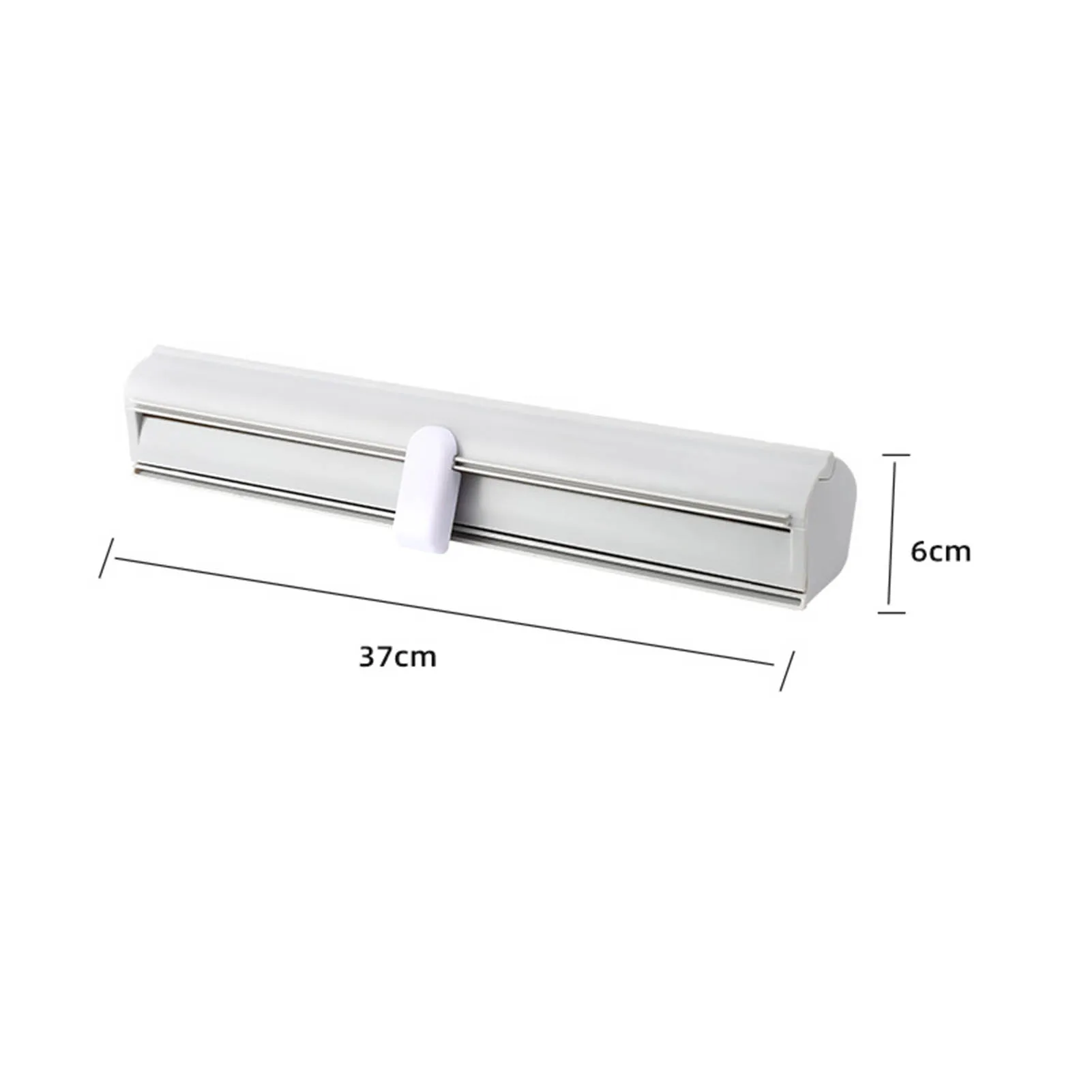 Punch-free Fixing Food Wrap Dispenser Cutter Foil Cling Film Wrap Dispenser Plastic Sharp Cutter Storage Holder Kitchen Tool
Punch-free Fixing Food Wrap Dispenser Cutter Foil Cling Film Wrap Dispenser Plastic Sharp Cutter Storage Holder Kitchen Tool
