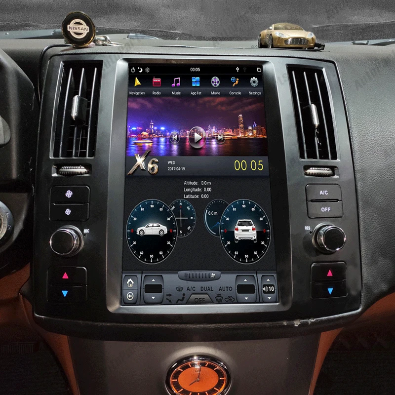 Вертикальная Автомагнитола Aucar, 12,1 дюйма, Android 9,0, для Infiniti FX35, FX45, 2004-2008
Вертикальная Автомагнитола Aucar, 12,1 дюйма, Android 9,0, для Infiniti FX35, FX45, 2004-2008