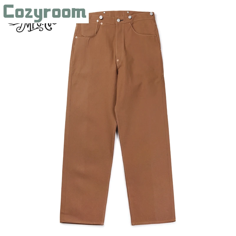 Cozyroom Repro 1873 утиные парусиновые брюки, винтажные мужские брюки для логгера, коричневые
Cozyroom Repro 1873 утиные парусиновые брюки, винтажные мужские брюки для логгера, коричневые