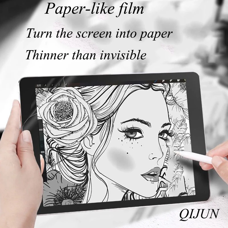 Paper-like Film For Apple iPad Pro 11 2021 Tablet Screen Protector Matte PET Drawing and Writing For iPad Pro 11 3rd Generation
Paper-like Film For Apple iPad Pro 11 2021 Tablet Screen Protector Matte PET Drawing and Writing For iPad Pro 11 3rd Generation