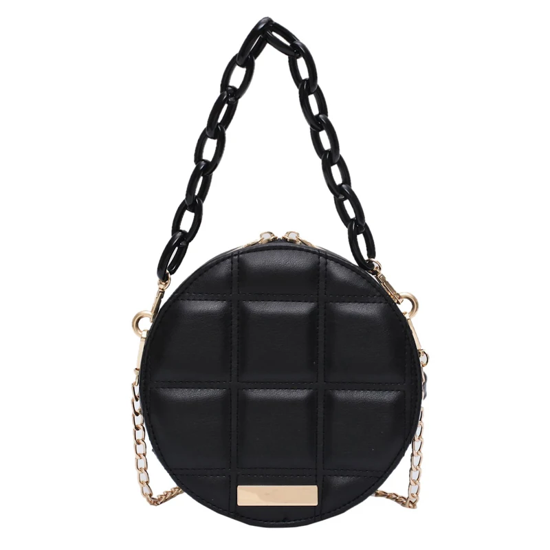 Square Plaid Chain Women's Crossbody Bags Thick chain Handbag Female Designer Round Shoulder Messenger Bag High Quality Tote
Square Plaid Chain Women's Crossbody Bags Thick chain Handbag Female Designer Round Shoulder Messenger Bag High Quality Tote