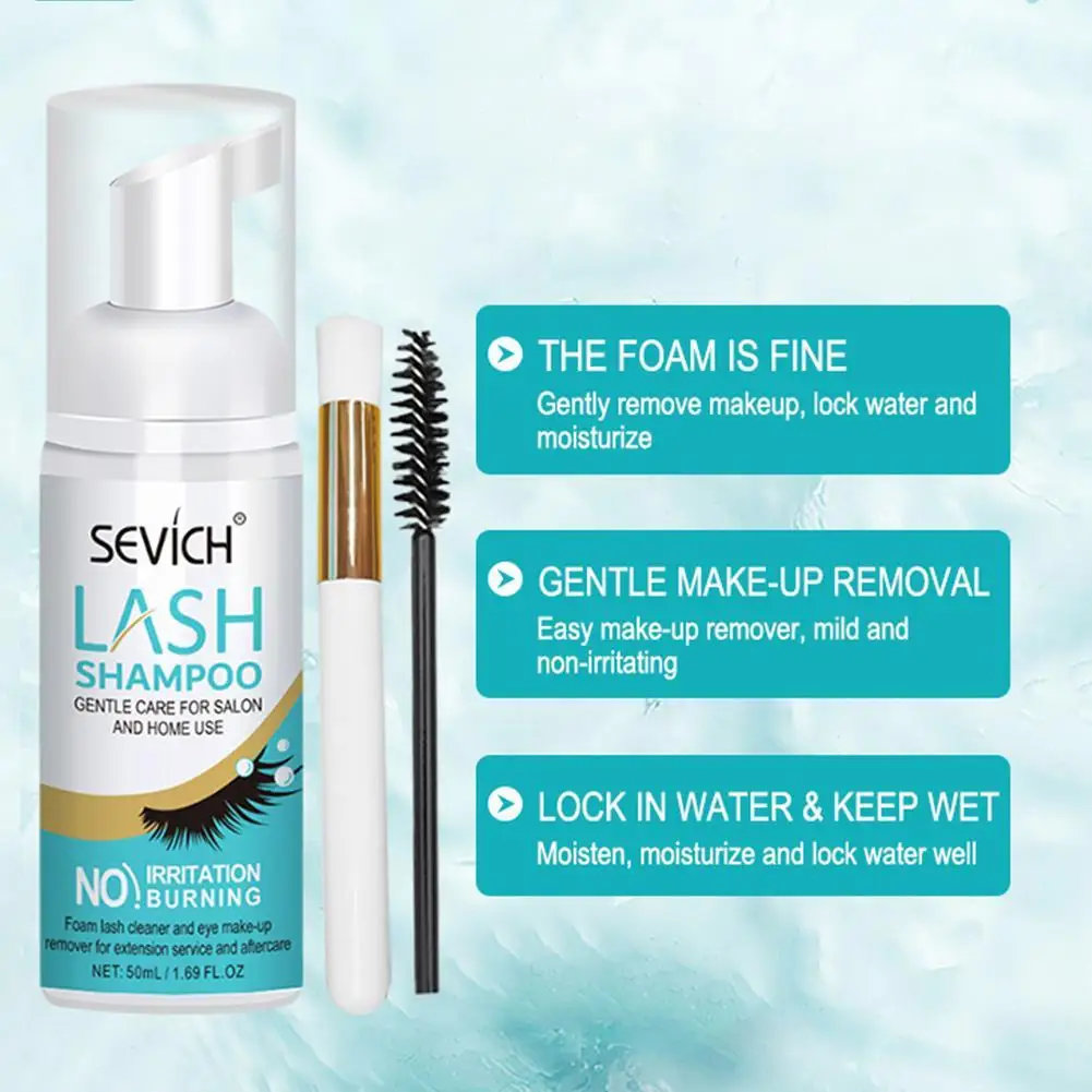 50ml Eyelash Shampoo Grafting Eyelashes Gentle Cleansing Clean No Eyelash Glue Extension Foam Dropship Stimulation Makeup M J8Y8
50ml Eyelash Shampoo Grafting Eyelashes Gentle Cleansing Clean No Eyelash Glue Extension Foam Dropship Stimulation Makeup M J8Y8