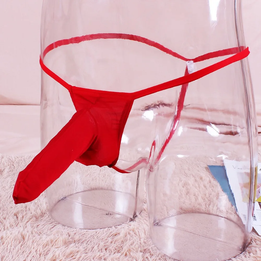 Men Sexy G-String Shorts Ice Silk Lingerie Micro Mini Thong JJ Pouch Elastic Panties Underwear Men's Sexy Underwear Low Waist
Men Sexy G-String Shorts Ice Silk Lingerie Micro Mini Thong JJ Pouch Elastic Panties Underwear Men's Sexy Underwear Low Waist