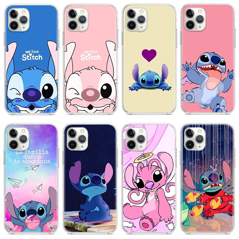 Lilo Stitch For Apple iPhone 13 12 11 Pro Max mini XS Max XR X 8 7 6 Plus 5S SE 2020 Soft TPU Transparent Phone Case
Lilo Stitch For Apple iPhone 13 12 11 Pro Max mini XS Max XR X 8 7 6 Plus 5S SE 2020 Soft TPU Transparent Phone Case