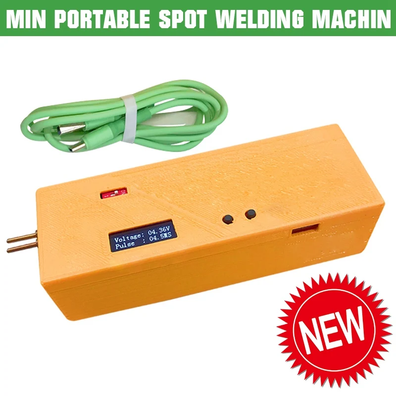 DIY Automatic Trigger Double Pulse Mini Portable K15 Spot Welding Machine Handheld Home 18650 Battery Spot Welder 7000 mAh
DIY Automatic Trigger Double Pulse Mini Portable K15 Spot Welding Machine Handheld Home 18650 Battery Spot Welder 7000 mAh