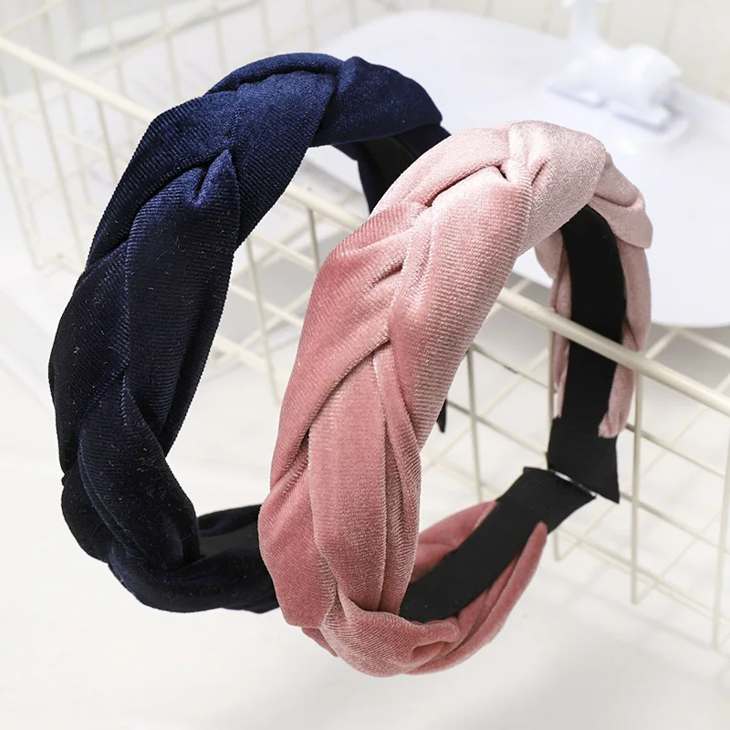 Weave Braid Hair Loop Hair Hoop Retro Headwear Solid Casual Headband Female Hair Accessories Velvet Soft Hairband for Women
Weave Braid Hair Loop Hair Hoop Retro Headwear Solid Casual Headband Female Hair Accessories Velvet Soft Hairband for Women