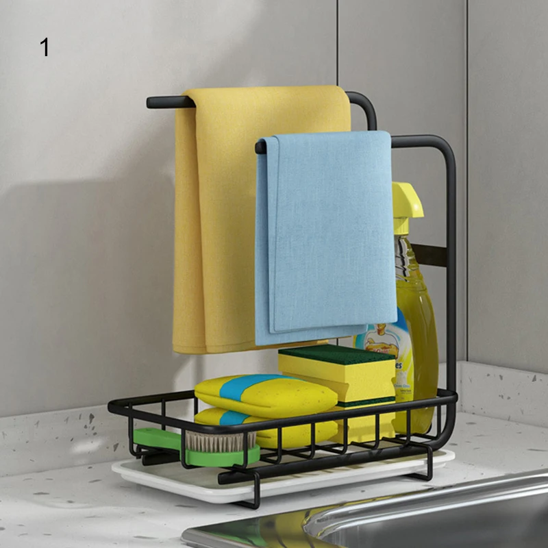 Economical Multipurpose Carbon Steel Kitchen Sink Caddy Organizer Coutertop Adhesive Rag Sponge Holder with Draining Plate ds99
Economical Multipurpose Carbon Steel Kitchen Sink Caddy Organizer Coutertop Adhesive Rag Sponge Holder with Draining Plate ds99
