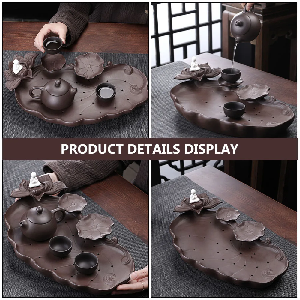 1Pc Ceramic Teacup Drain Tray Householf Teapot Holder Chic Tea Serving Tray
1Pc Ceramic Teacup Drain Tray Householf Teapot Holder Chic Tea Serving Tray