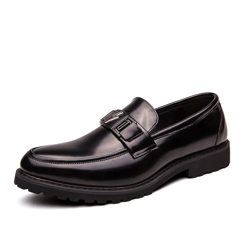 Brand Luxurious Genuine Patent Leather Men Wedding Dress Shoes With Bow Tie Men's Banquet Party Formal Loafers sapato
Brand Luxurious Genuine Patent Leather Men Wedding Dress Shoes With Bow Tie Men's Banquet Party Formal Loafers sapato